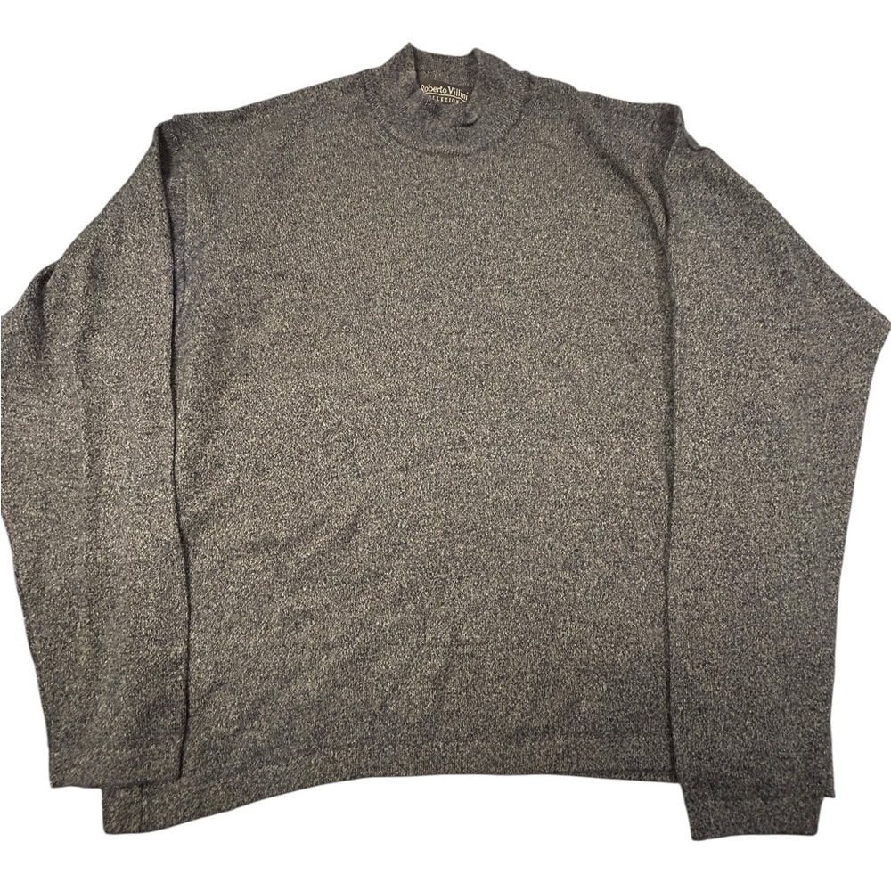 Roberto Villini Italian Merino Wool‎ Crewneck Sweater M